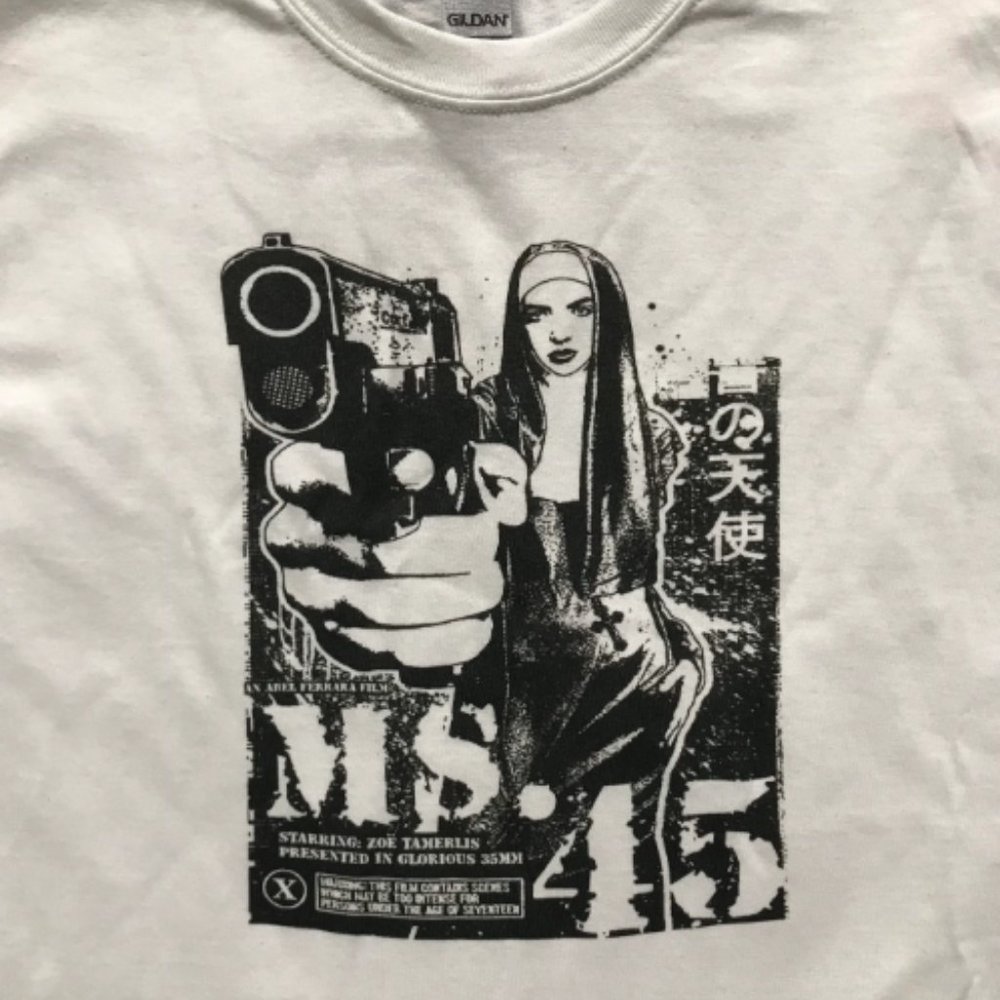 MS. 45 White Unisex T-Shirt
